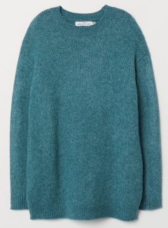 Turquoise sweater